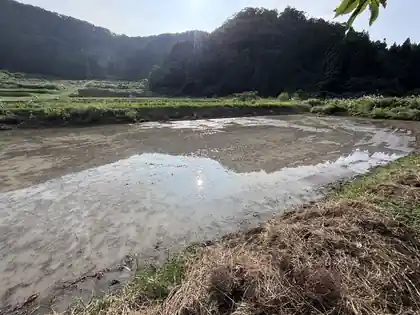泥ん子運動会を開催した珠洲市若山町洲巻の田んぼ
